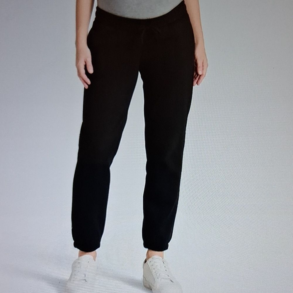 Isabel Joggers Black Maternity Medium New With Tags